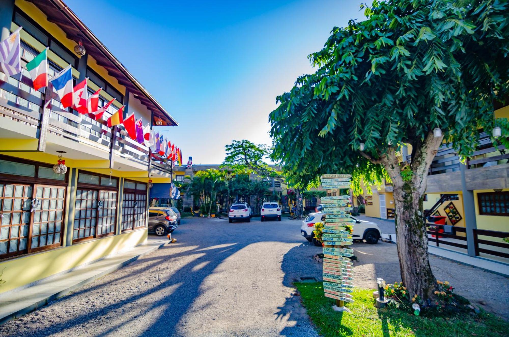 Pousada Vila da Praia Pinheira Exterior foto